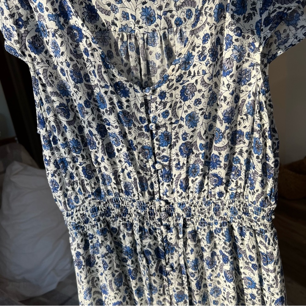 Lucky Brand Felice Floral Midi Dress
